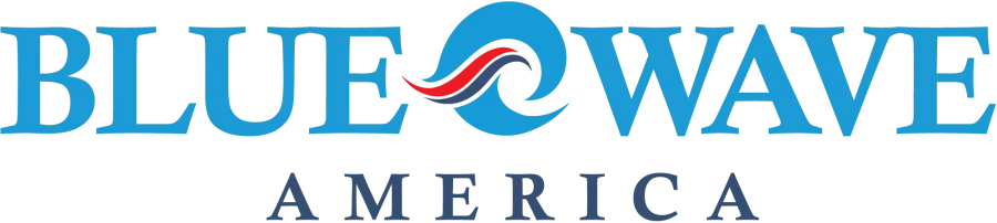 Blue wave america logo